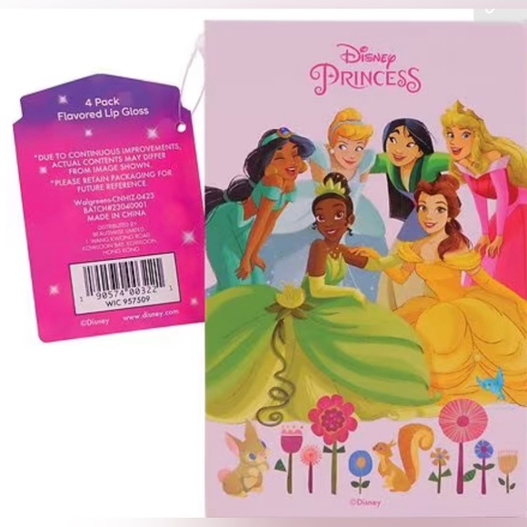 💜 DISNEY PRINCESS LIP GLOSS SET 💜 - Picture 4 of 4